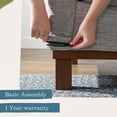 thumbnail image 5 of Mayview Barrett 85" Upholstered Wood Base Sofa, Gray, 5 of 8
