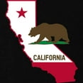 thumbnail image 3 of CafePress - CALI STATE W BEAR Zip Hoodie - Zip Hoodie, Classic Hooded Sweatshirt with Metal Zipper, 3 of 4