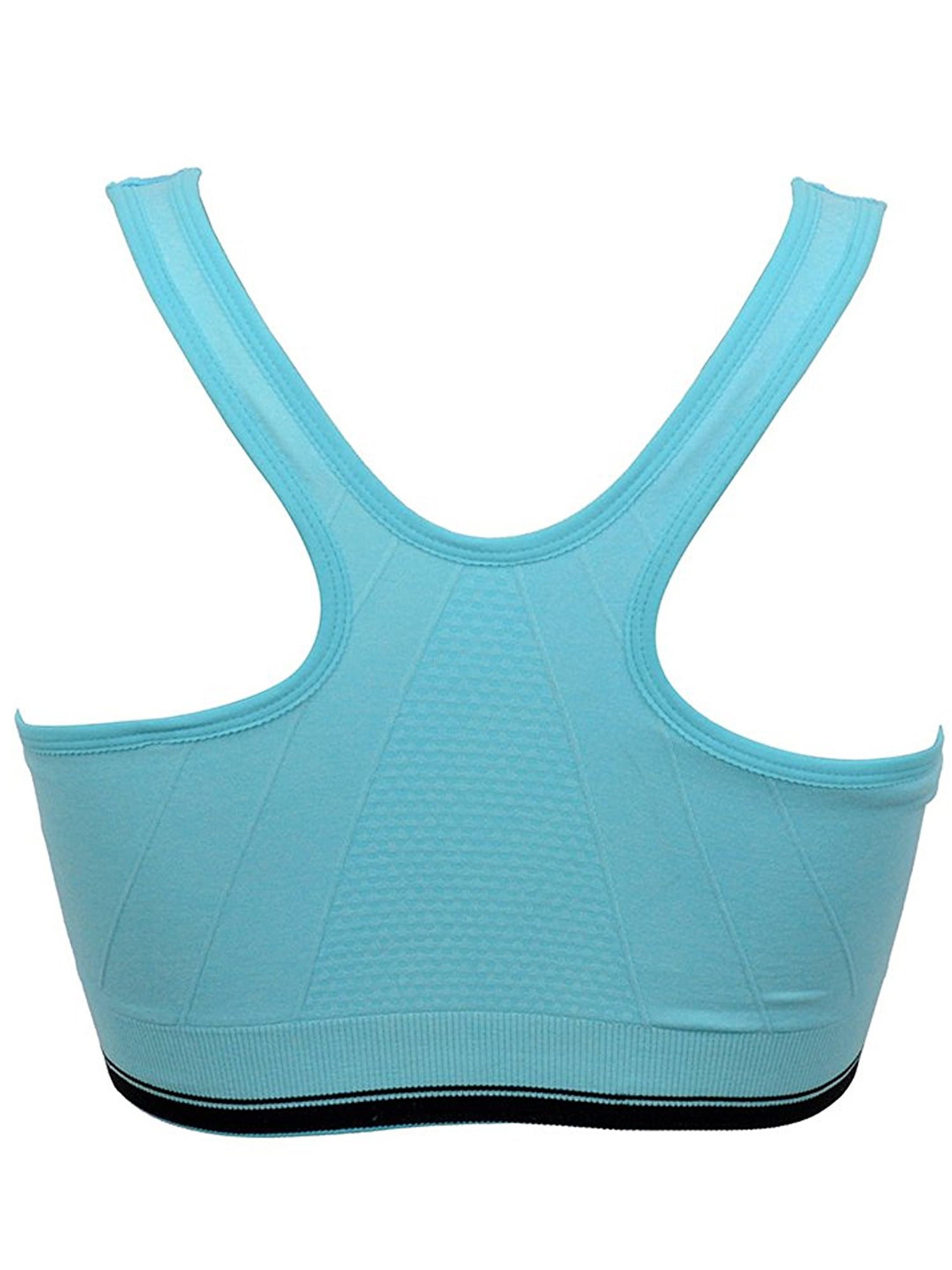 walmart front zip sports bra