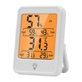 thumbnail image 1 of Compteur Électronique de Température et d'Humidité pour la Maison, Température Intérieure, Température pour Bébé, Température de Pièce avec Rétroéclairage, Instrument de Température Sèche et Humide, 1 of 9