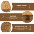 thumbnail image 3 of EeaseCA Woven Storage Basket Practical Sewing Supplies Storage Box Sundries Storage Basket, 3 of 7