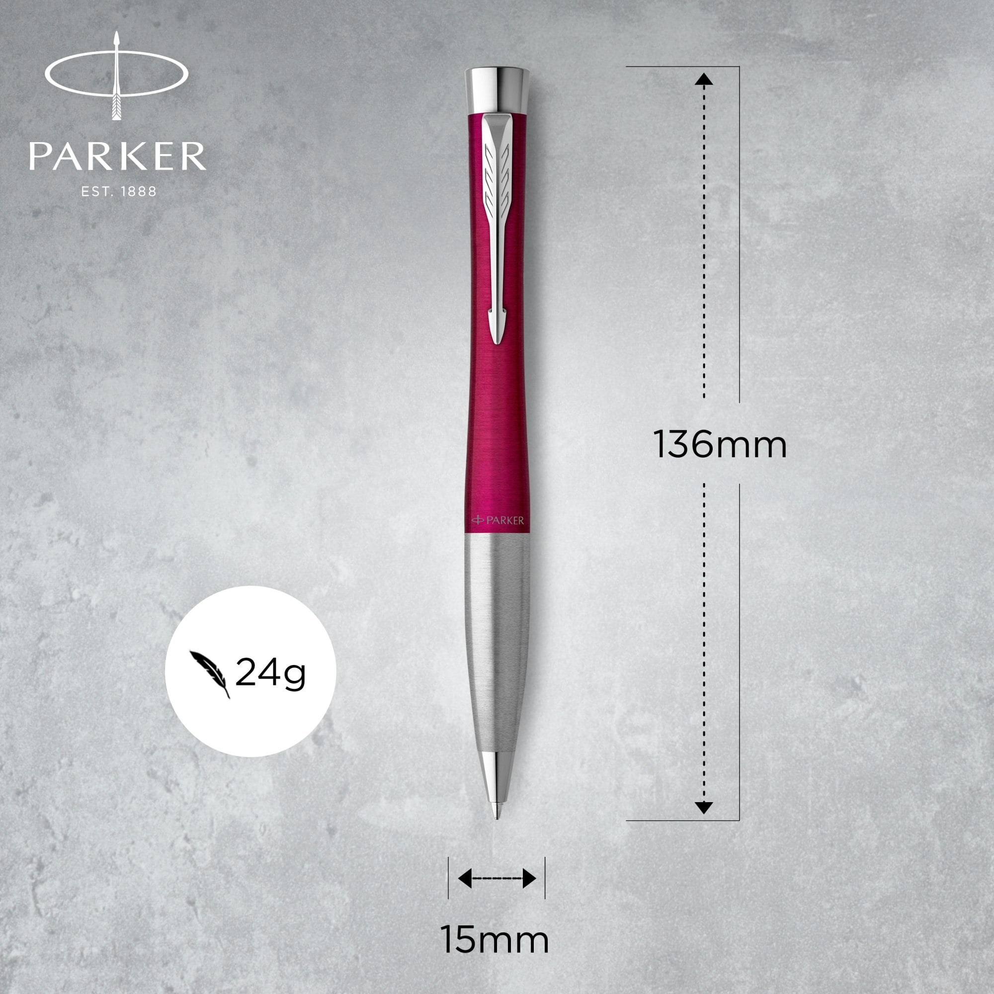 Parker Urban Vibrant Magenta CT Ballpoint Pen
