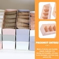 thumbnail image 4 of Miangastore 6 Pieces Pink Plastic Underwear Holder for Home Storage Solutions with Durable Quality, 4 of 9
