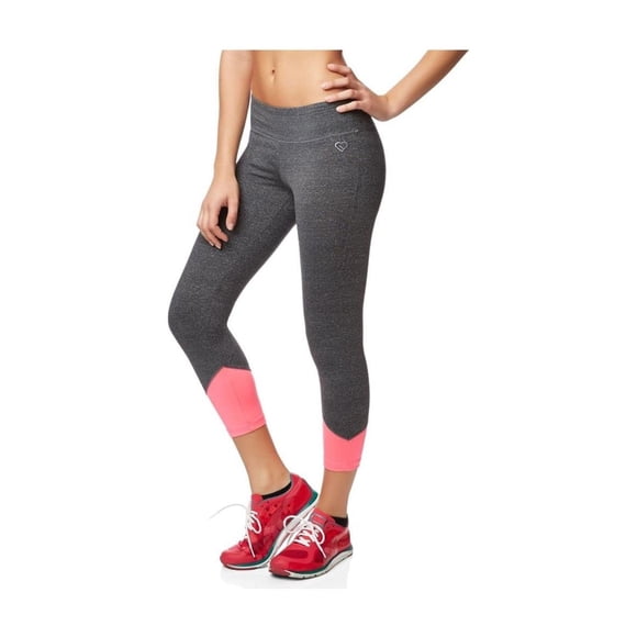 Aeropostale Active Crop Athletic Track Pants para mujer, gris, pequeño