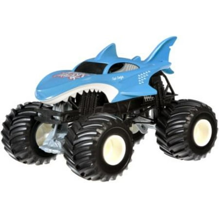 Download Hot Wheels Monster Jam Shark Wreak Vehicle - Walmart.com