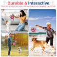 thumbnail image 2 of Pelota de fútbol para perros Diman, juguete interactivo para perros pequeños y medianos, 2 of 7
