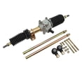 thumbnail image 1 of Steering Shaft Tie Rods Rack Kit,Power Steering Rack Pinion Steering Rack Pinion Kit Power Steering Rack Pinion Assembly Enhanced Durability, 1 of 8