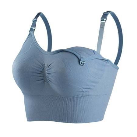 

Zrbywb Women Plus Size Bra Womens Sports Bra No Wire Comfort Sleep Bra Workout Activity Bras With Removable Pads Shaping Bra