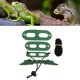 thumbnail image 5 of Correa De Dragón Barbudo, Suave, Ajustable, Diseño Simple, Pequeños Reptiles, Animales, Arnés Atractivo Para Caminar Al Aire Libre Cergrey alas verdes verdes, 5 of 8