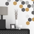 thumbnail image 1 of Truu Design Self-Adhesive Decorative Hexagon Wall Decals, 1 of 3
