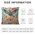 thumbnail image 5 of Chilfamy  Throw Pillow Cover Colorful Mexican Style Pillow Case Decorative Outdoor Cushion Couch Sofa Pillowcases, 5 of 5