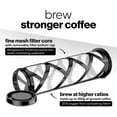 thumbnail image 3 of Cold Brew Coffee Maker and Iced Tea Brewer, Large 1.3L (44oz) Borosilicate Glass Pitcher with Reusable Mesh Filter, Easy to Clean, Dishwasher Safe, 3 of 4