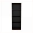 thumbnail image 3 of Bookcase with 4 Open Shelves, Stained Walnut | Particle Board | Primary Living Space, 3 of 7