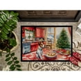 thumbnail image 3 of Carolines Treasures DAC3825JMAT 24 x 36 in.  Jack Russell Terrier Christmas Cookies Doormat, 3 of 5
