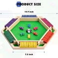 thumbnail image 4 of Tablero de madera Shut The Box Game Fowreny para 2 a 6 jugadores, 4 of 6