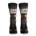 thumbnail image 6 of Crazy Socks – Liquid Death Battle Axes Graphic – Unisex Crew Socks Large – Officially Licensed, 6 of 6