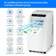 thumbnail image 2 of Winado Smart WiFi Enabled 7760BTU (12000 BTU ASHRAE) Portable Electric Air Conditioner w/ Cooler, Dehumidifier, Fan, Exhaust Hose, Window Seal, Remote, 2 of 9