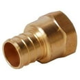 thumbnail image 3 of Legend Valve 3/4" PEX x 1/2" Female NPT Adapter Lead-Free DZR Brass in Forged Brass - 460-709NL, 3 of 4