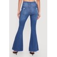 thumbnail image 4 of Women's WAX Distressed Flare Jeans, 4 of 4