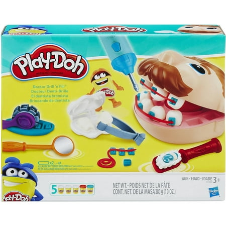 Play-Doh Doctor Drill 'N Fill Set with 5 Cans of Dough