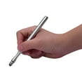 thumbnail image 4 of Fine Point 2 in 1 Stylus Pens with Fiber and Disc Universal Capacitive TouchScreens Stylus Pen for Cellphone Tablet Writing Drawing Pack of 2pcs 2Silver, 4 of 7