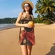 thumbnail image 3 of Balery Western French Bulldog Cowboy Vestidos de verano para mujer con estampado: vestido holgado sin mangas, vestido playero informal y cómodo para días calurosos., 3 of 7