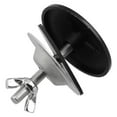 thumbnail image 7 of Esquirla Kitchen Sink Hole Cover Anti Leaking 1.97'' Replacement Stainless Steel Kitchen Accessory Brushed M6 Thread Faucet Hole Cover Black, 7 of 7