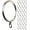 Satin Nickel, variant on 14 pcs Gold 2-Inch Inner Diameter Metal Curtain Rings with Eyelets