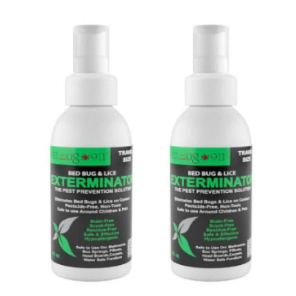 Bed Bug 911 Exterminator Travel Spray 3 oz, 2 pack