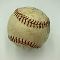 thumbnail image 6 of Gabby Hartnett Edd Roush Don Drysdale Signed Game Used Baseball From Bat Boy JSA, 6 of 10