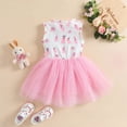 thumbnail image 4 of Uccdo Toddler Girls Summer Casual Tutu Dresses Baby Sleeveless Princess Party Dress 1-6T, 4 of 8