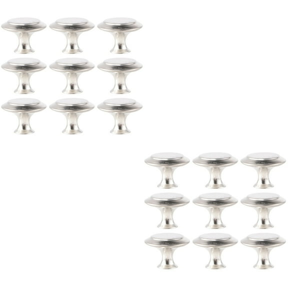 unbranded 40 pcs Stainless Steel Drawer Knobs Kitchen Door Round Handles (Large Size, with Screws)