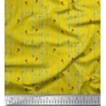 thumbnail image 1 of Soimoi Rayon Fabric Bird & Bamboo Tree Decor Fabric Printed Yard 42 Inch Wide, 1 of 1