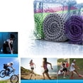 thumbnail image 4 of Toalla refrescante de secado rápido, ideal para correr, gimnasio, camping y exteriores. Azul, 4 of 5