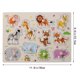 thumbnail image 5 of FELTECHELECTR Juguetes educativos para niños, rompecabezas de madera con agarre manual, rompecabezas de dibujos animados (patrón de animales), 5 of 6