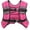 Pink, variant on Weighted Vest, 6lb/8lb/12lb/16lb/20lb/25lb/30lb Weight Vest with Reflective Stripe for Workout, Strength Training, Running, Fitness, Muscle Building, Weight Loss, Weightlifting