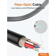 thumbnail image 6 of CableCreation USB Type C Fiber Optic Link VR Cable 16FT,  Upgraded Version USB C 3.2 Gen2 Cable USB C to C 10 Gbps High Speed Data Compatible with Quest 3/Quest 2 Virtual Reality Headsets Gaming PC, 6 of 6