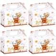 thumbnail image 1 of Caja de regalo con diseño de oso de peluche de 15 x 9 x 8 cm con asa, 4 unidades, 1 of 2