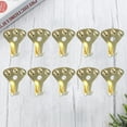 thumbnail image 3 of 10Pcs Photo Frame Back Plates Tablet Frame Locks for Decoration Brad Buttons Diy Photo Album Frame Rotating Scrapbooking Locks with Screws (Golden Steel Nail), 3 of 8