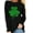 26ST4 Black, variant on Beopjesk Womens Casual St Patrick's Day Shirts Heart Graphic Tees Lucky Shamrock Shirts