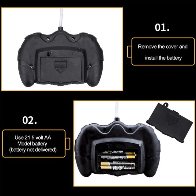 Methold Coche acrobático de Control remoto seguro y exquisito, regalo para el coche para niños, coche acrobático de Control remoto, coche de Accesorios para drones aéreos
