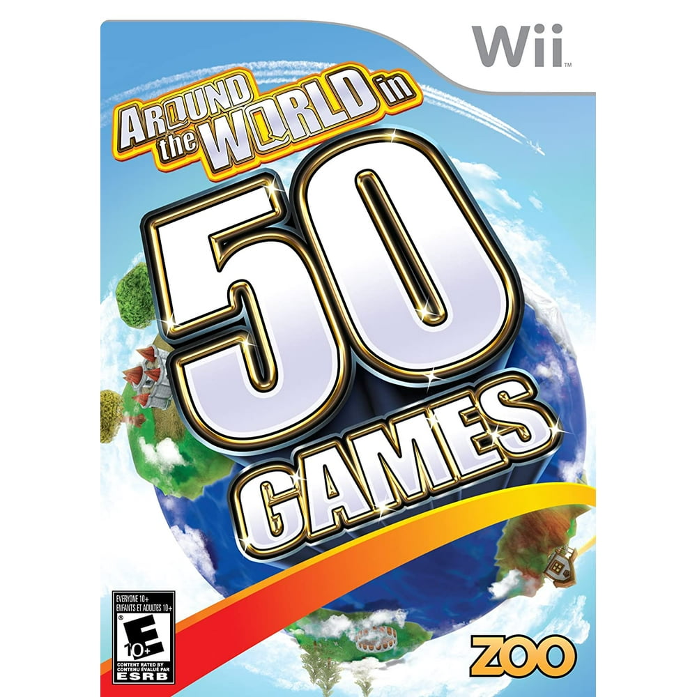 Around the World in 50 Games Nintendo Wii (Refurbished)