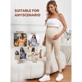 thumbnail image 2 of Athlemo Maternity Leggings with Over Bump Support High Waist Pregnancy Activewear Pants, 2 of 7