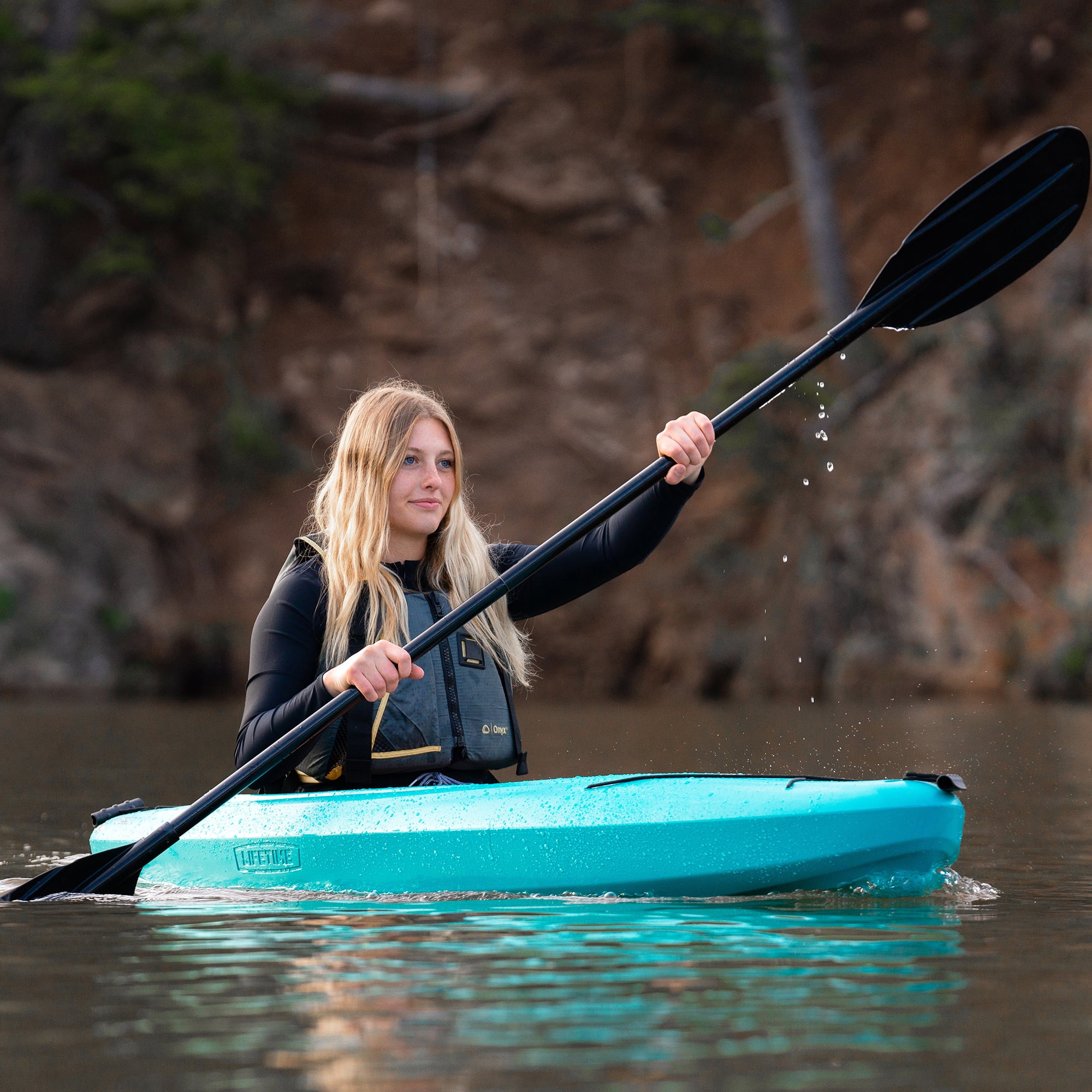 Lifetime Pacer 8 ft Sit-Inside Kayak, Teal (91162)