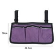 thumbnail image 2 of Camping Chair Armrest Storage Bag Wheelchair Chair Side Bag W/ Reflective Strip, 2 of 7