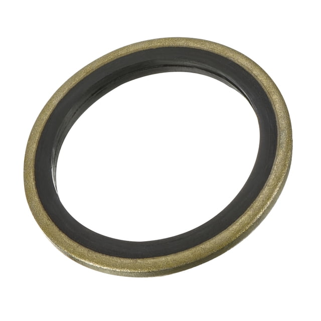 Unique Bargains M24 31.5x24x2mm Rondelles d'Étanchéité en Acier au Carbone Nitrile, Lot de 10