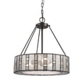 thumbnail image 1 of Elk Lighting Ethan 3 Light LED Chandelier in Tiffany Bronze, 1 of 4