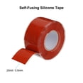thumbnail image 3 of Unique Bargains Self-Fusing Silicone Tape 1' x 10', Waterproof Hose Repair Tape Soft Strip, Red, 3 of 6