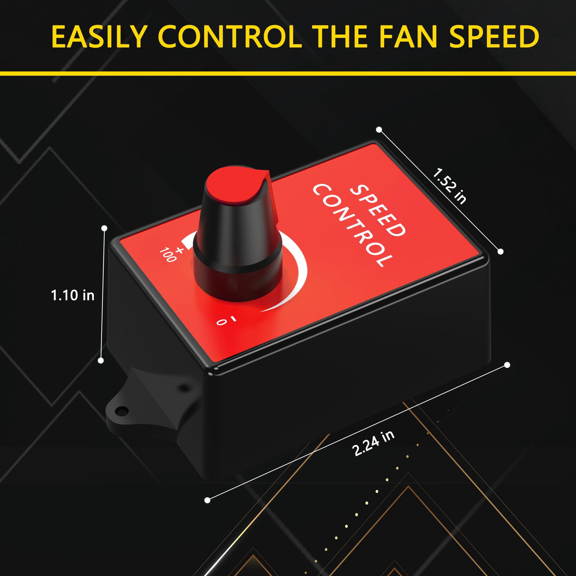 HAN'KITCHEN'LON'S 6 Inch Inline Duct Fan With Silencer And Speed Controller For Ventilation, Ideal For Grow Tents And Hydroponics ETL Certified