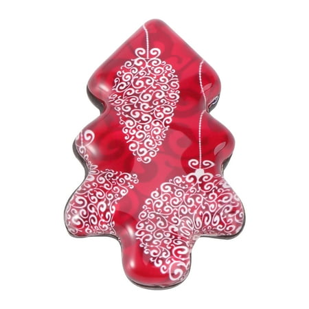 

1pc Christmas Fridge Magnet Sticker Xmas Tree Shape Refrigerator Magnet Decals